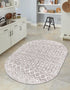 Marrakech Lattice Collection Area Rug - Essaouira (Stone Gray)