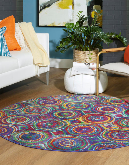 Caribbean Cove Collection Area Rug -  Vincent