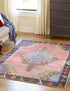 Heritage Elegance Collection Area Rug -  Winterthur (Pink)