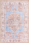 Heritage Elegance Collection Area Rug -  Blenheim Rectangle Blue Main