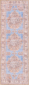 Heritage Elegance Collection Area Rug -  Blenheim Runner Blue  lifestyle 10