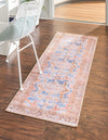 Heritage Elegance Collection Area Rug -  Charlottenburg Runner Blue  lifestyle 34