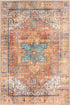 Heritage Elegance Collection Area Rug -  Windsor (Rust Red)