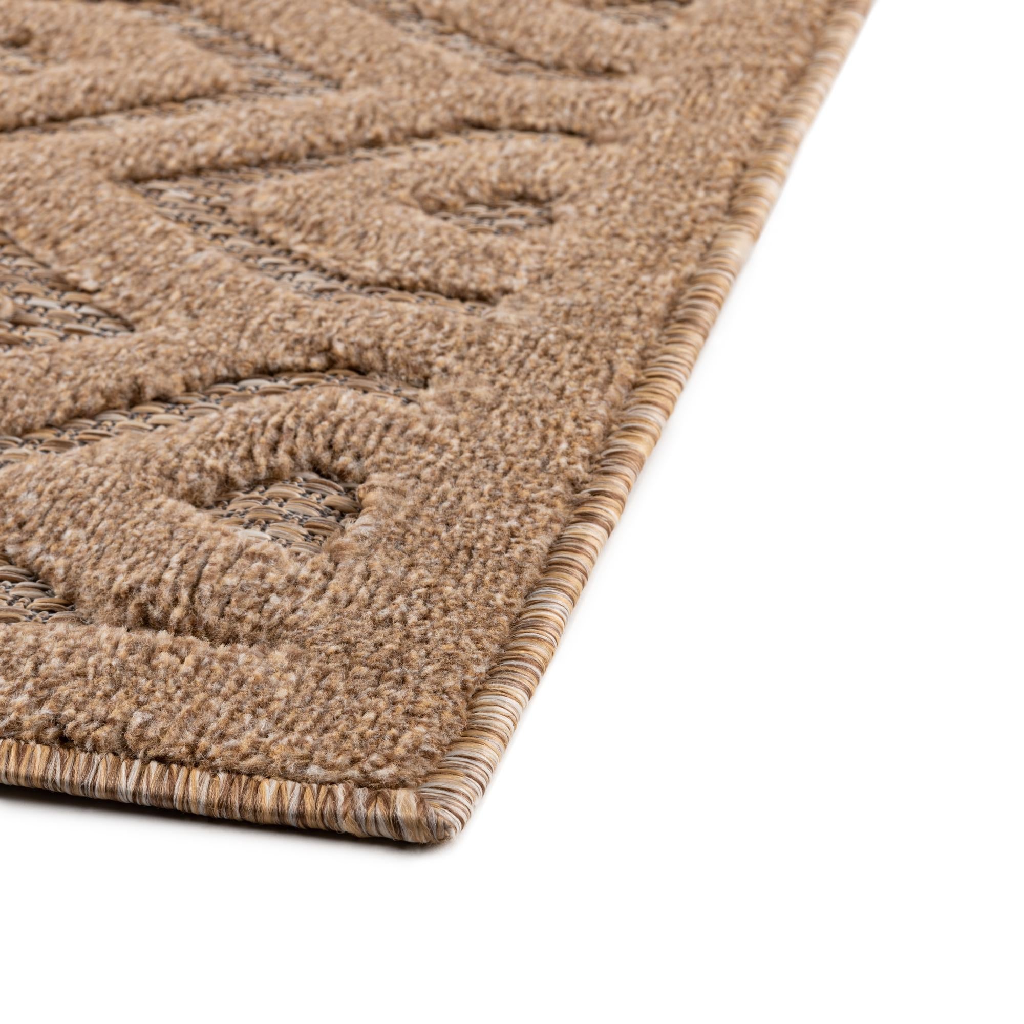 Garden Lattice Charm Collection Area Rug - Arbor (Beige)