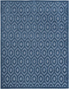 Garden Lattice Charm Collection Area Rug - Arbor (Navy Blue) Rectangle Navy Blue Main