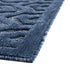 Garden Lattice Charm Collection Area Rug - Arbor (Navy Blue)