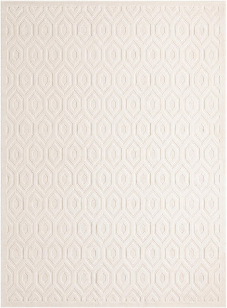 Garden Lattice Charm Collection Area Rug - Arbor (Ivory)