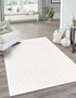 Garden Lattice Charm Collection Area Rug - Arbor (Ivory)