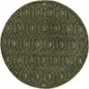 Garden Lattice Charm Collection Area Rug - Arbor (Green) Round Green  lifestyle 19