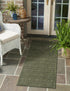 Garden Lattice Charm Collection Area Rug - Arbor (Green)