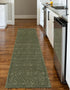 Garden Lattice Charm Collection Area Rug - Arbor (Green)