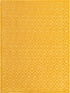 Garden Lattice Charm Collection Area Rug - Arbor (Yellow)