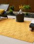 Garden Lattice Charm Collection Area Rug - Arbor (Yellow)