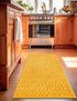 Garden Lattice Charm Collection Area Rug - Arbor (Yellow)