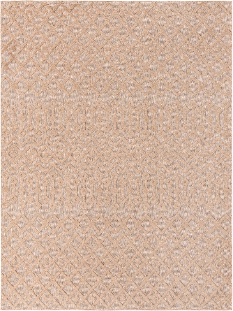 Garden Lattice Charm Collection Area Rug -  Pergola (Beige) Rectangle Beige Main