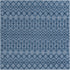 Garden Lattice Charm Collection Area Rug -  Pergola (Navy Blue)