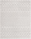 Garden Lattice Charm Collection Area Rug -  Pergola (Grey) Rectangle Grey Main