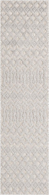 Garden Lattice Charm Collection Area Rug -  Pergola (Grey) Runner Grey  lifestyle 19