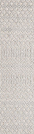 Garden Lattice Charm Collection Area Rug -  Pergola (Grey)