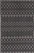 Garden Lattice Charm Collection Area Rug -  Pergola (Charcoal)