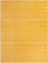 Garden Lattice Charm Collection Area Rug -  Pergola (Yellow)