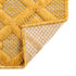 Garden Lattice Charm Collection Area Rug -  Pergola (Yellow)