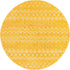 Garden Lattice Charm Collection Area Rug -  Pergola (Yellow)