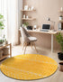 Garden Lattice Charm Collection Area Rug -  Pergola (Yellow)