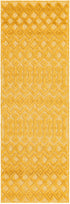 Garden Lattice Charm Collection Area Rug -  Pergola (Yellow)