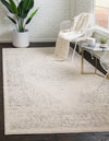 Savannah Soiree Collection Area Rug - Serengeti (White) Rectangle White  lifestyle 2