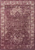 Savannah Soiree Collection Area Rug -  Everglade (Purple) Rectangle Purple Main