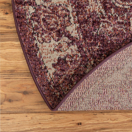 Savannah Soiree Collection Area Rug -  Everglade (Purple)