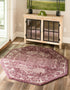 Savannah Soiree Collection Area Rug -  Everglade (Purple)