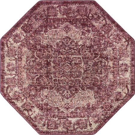 Savannah Soiree Collection Area Rug -  Everglade (Purple)