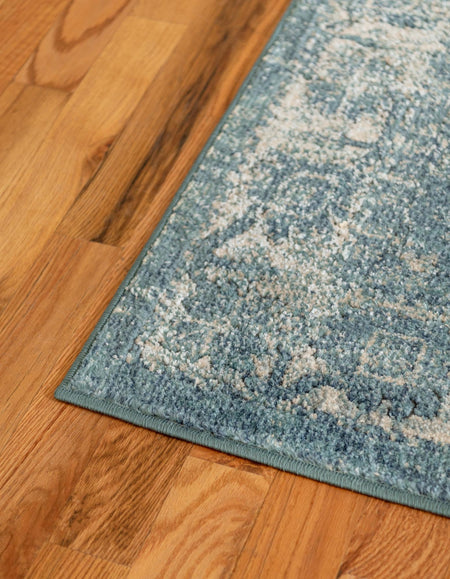 Savannah Soiree Collection Area Rug -  Everglade (Blue)