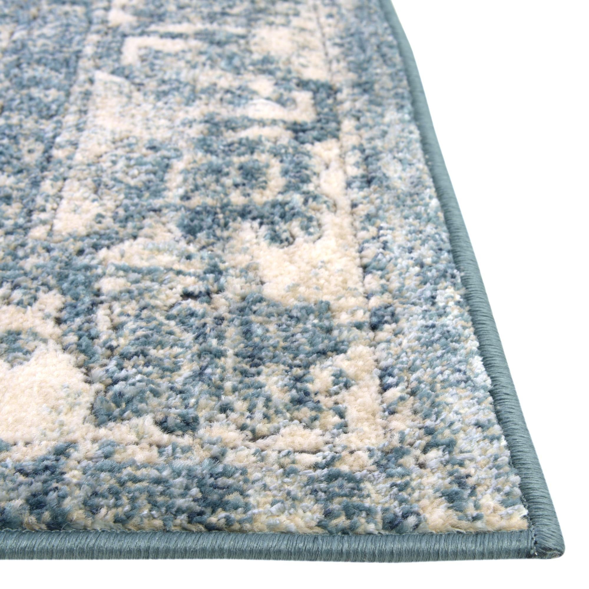 Savannah Soiree Collection Area Rug -  Everglade (Blue)