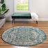 Savannah Soiree Collection Area Rug -  Everglade (Blue)