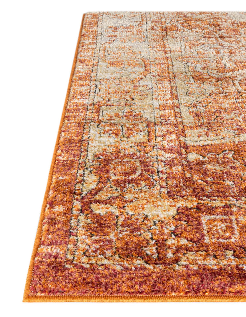 Savannah Soiree Collection Area Rug -  Everglade (Rust Red) Rectangle Rust Red  lifestyle 6