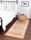 Savannah Soiree Collection Area Rug -  Everglade (Rust Red) Runner Rust Red  lifestyle 23