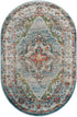 Savannah Soiree Collection Area Rug - Serengeti (Blue)