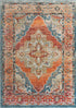 Savannah Soiree Collection Area Rug - Serengeti (Rust Red)