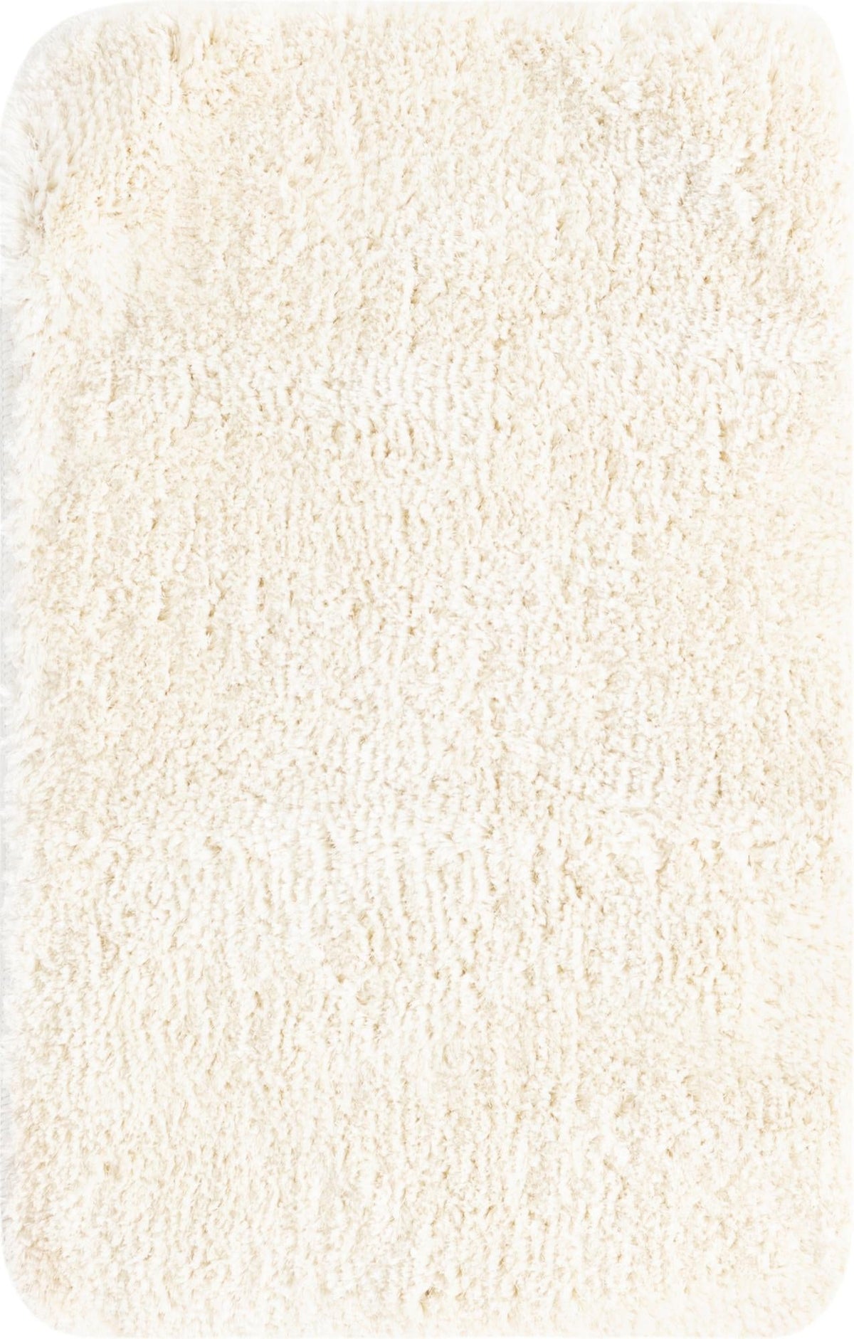 Serene Oasis Bath Mat Collection Area Rug - Tranquility Rectangle Porcelain White Main