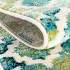 Oceanview Gardens Collection Area Rug -  Cove Runner Blue  lifestyle 35