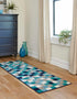 Oceanview Gardens Collection Area Rug -  Harbor