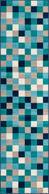 Oceanview Gardens Collection Area Rug -  Harbor