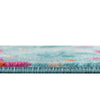 Oceanview Gardens Collection Area Rug -  Tidepool Rectangle Aqua  lifestyle 12