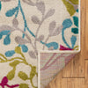 Oceanview Gardens Collection Area Rug -  Tidepool Rectangle Ivory  lifestyle 11