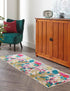 Oceanview Gardens Collection Area Rug -  Tidepool