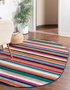 Oceanview Gardens Collection Area Rug -  Dune Oval Multi  lifestyle 31