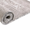 Tribal Terrace Treasures Collection Area Rug - Mayan Marina (Light Gray) Octagon Light Gray  lifestyle 10